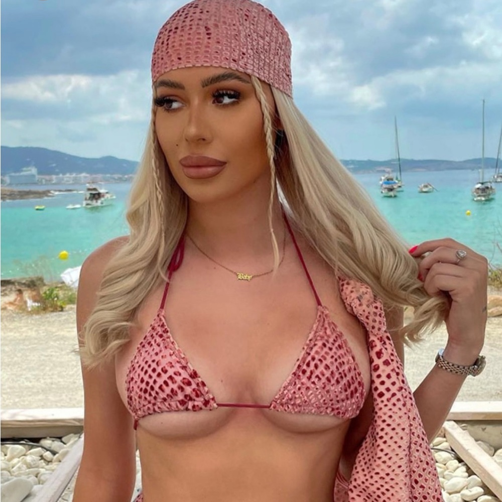 PRETTYLITTLETHING ROSE DEVORE BIKINI - Picture 2 of 2